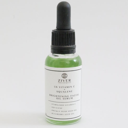 5% Vitamin C + Squalene Brightening Facial Oil Serum