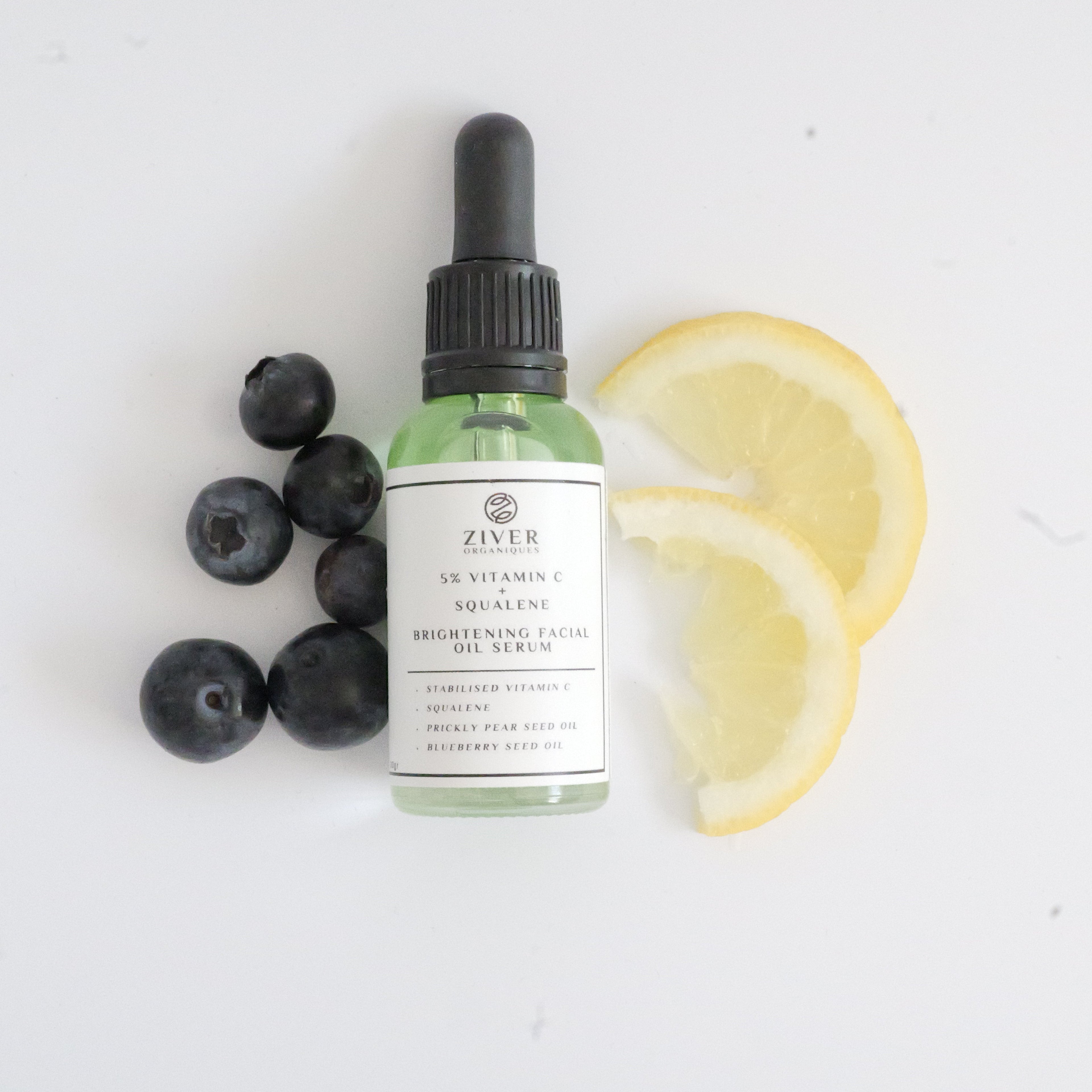 5% Vitamin C + Squalene Brightening Facial Oil Serum