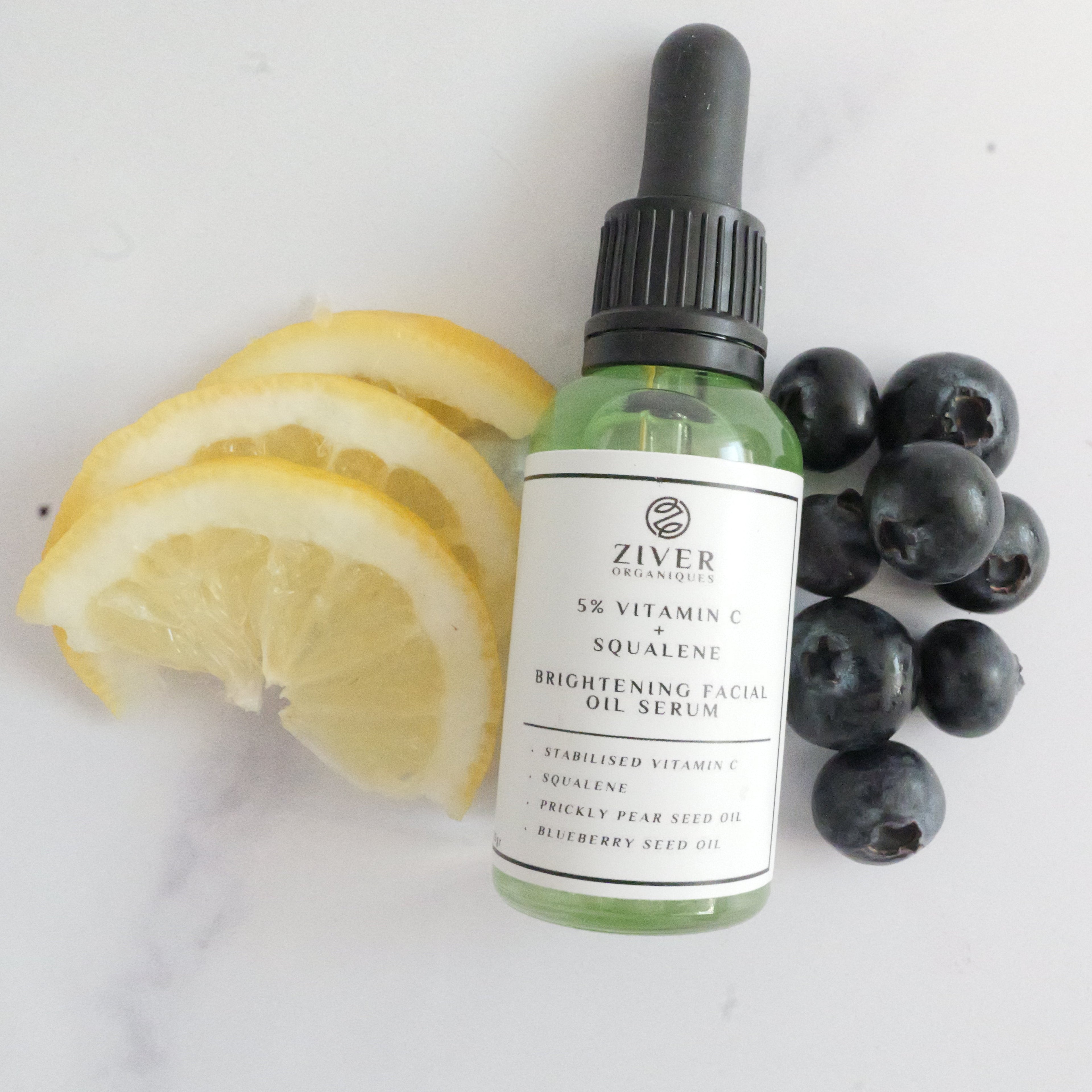 5% Vitamin C + Squalene Brightening Facial Oil Serum