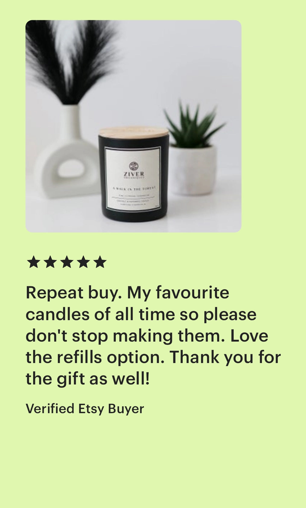 A STARRY NIGHT WALK - Pomegranate & Patchouli Scented Candle