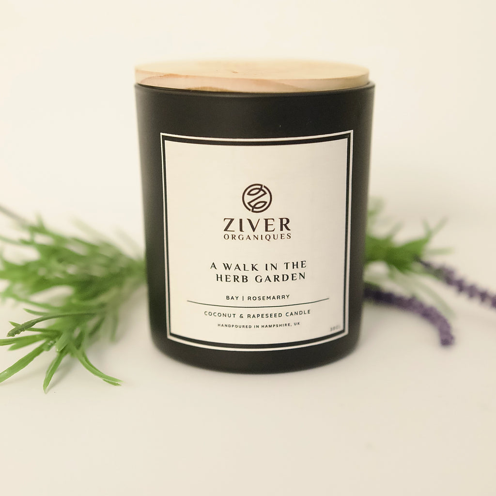 A Walk in the Herb Garden | Bay and Rosemary Scented Candle