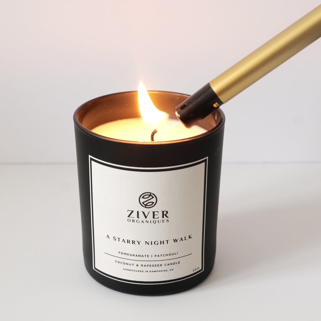 Sweater Weather | Amber Vanilla Scented Candle